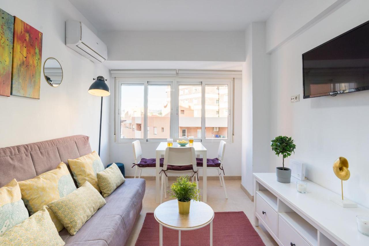 Mp6-Cathedral Views Apt Right On The Beach Apartment Malaga Ngoại thất bức ảnh