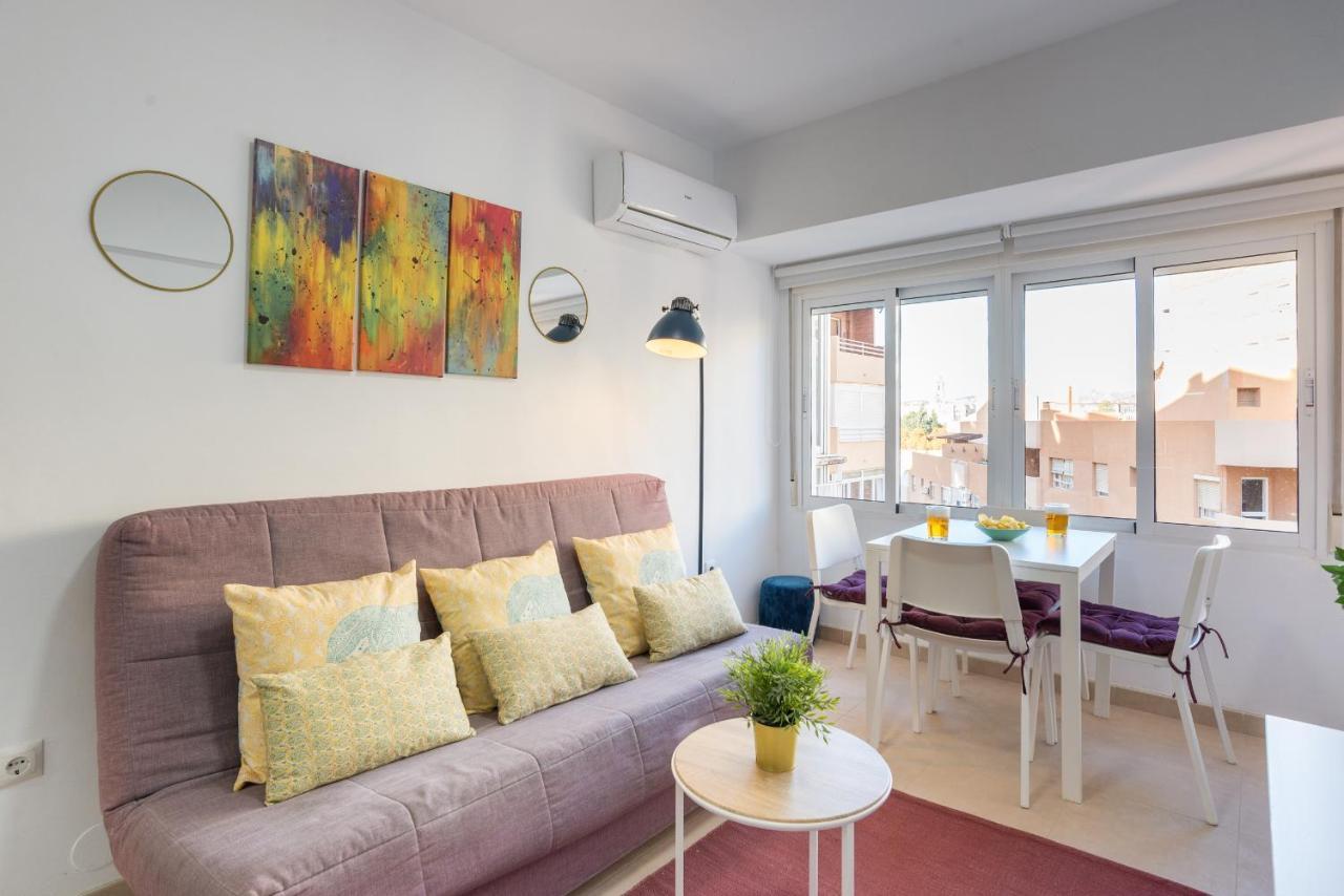 Mp6-Cathedral Views Apt Right On The Beach Apartment Malaga Ngoại thất bức ảnh