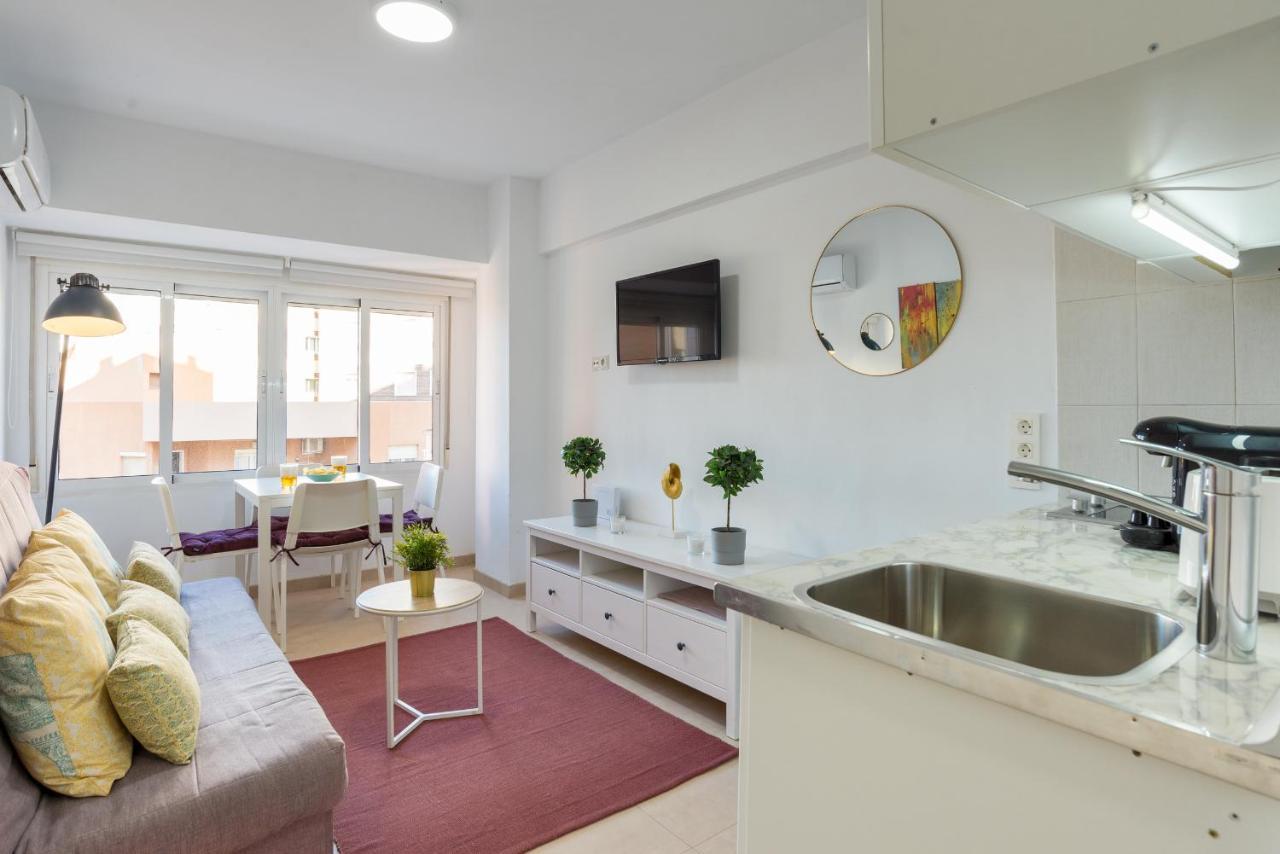 Mp6-Cathedral Views Apt Right On The Beach Apartment Malaga Ngoại thất bức ảnh